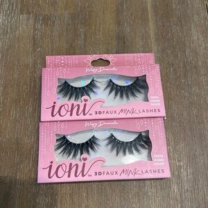 2 Ioni mink lashes